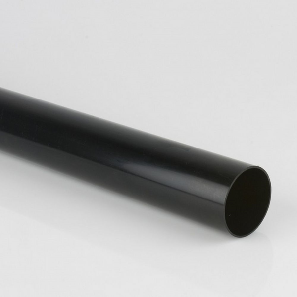 Picture of ROUND BLACK DOWNPIPE 68mm x 2.5m