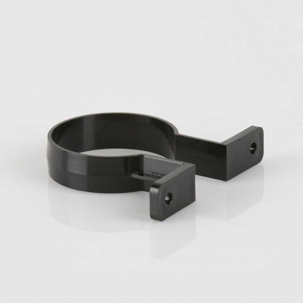 Picture of ROUND BLACK DOWNPIPE BRACKET 68mm