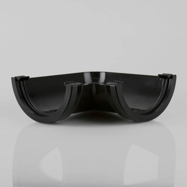 Picture of ROUND BLACK 90° GUTTER ANGLE