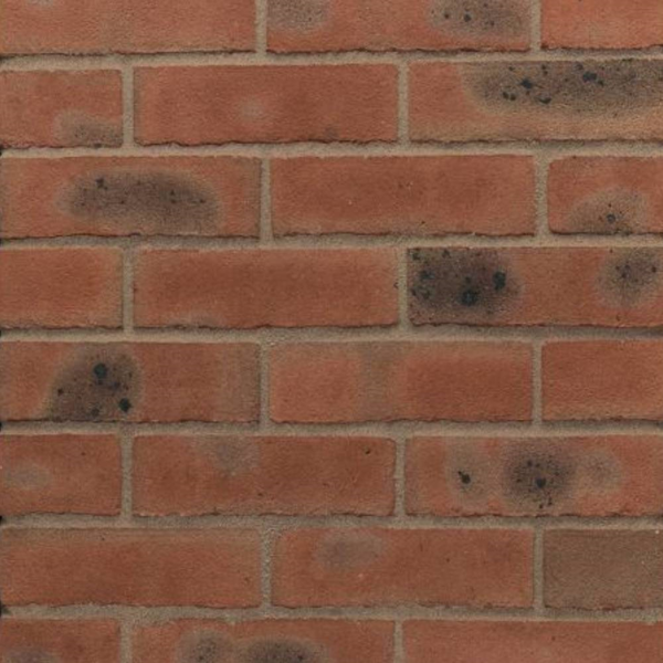 Close up of a wall built out of Nutcombe bricks