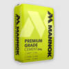 Yellow bag of Premium Grade cement