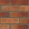 Close up of a Abbey blend brick wall.