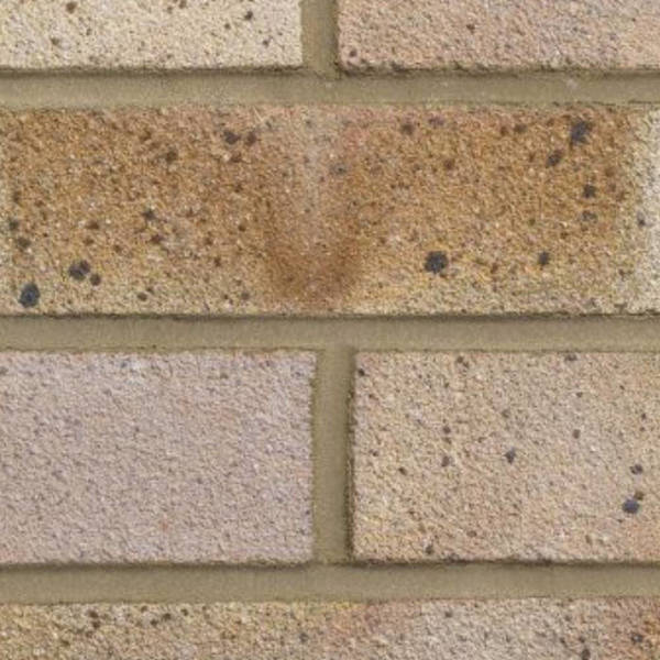 Close up of a wall made from LBC dapple light bricks