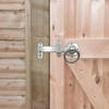 Closed gate with fixed gate latch set