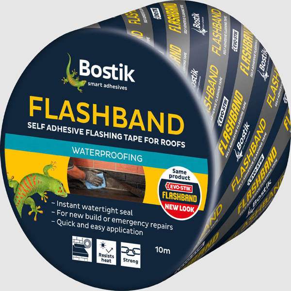Picture of BOSTIK GREY SELF ADHESIVE FLASHBAND TAPE 10m x 100mm