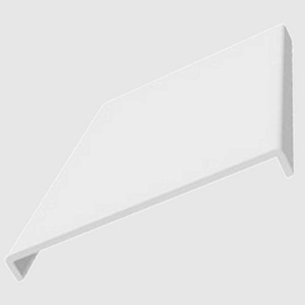Picture of DOUBLE ENDED EXT. PLAIN CORNER - WHITE 600mm 