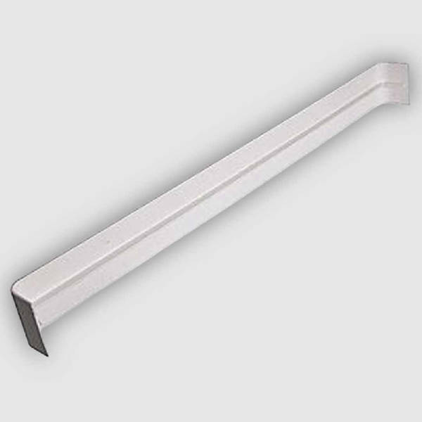 Picture of DOUBLE ENDED PLAIN FASCIA JOINER - WHITE 600mm 
