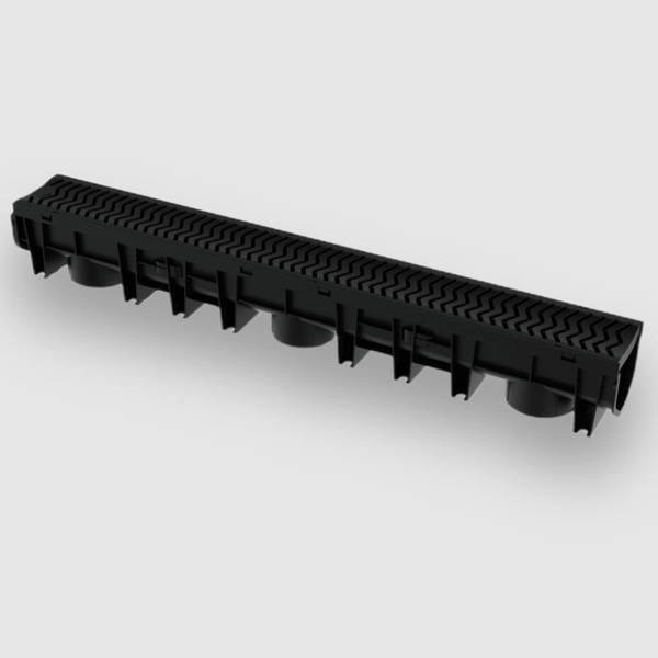 Aco Drainage channel with plastic grating
