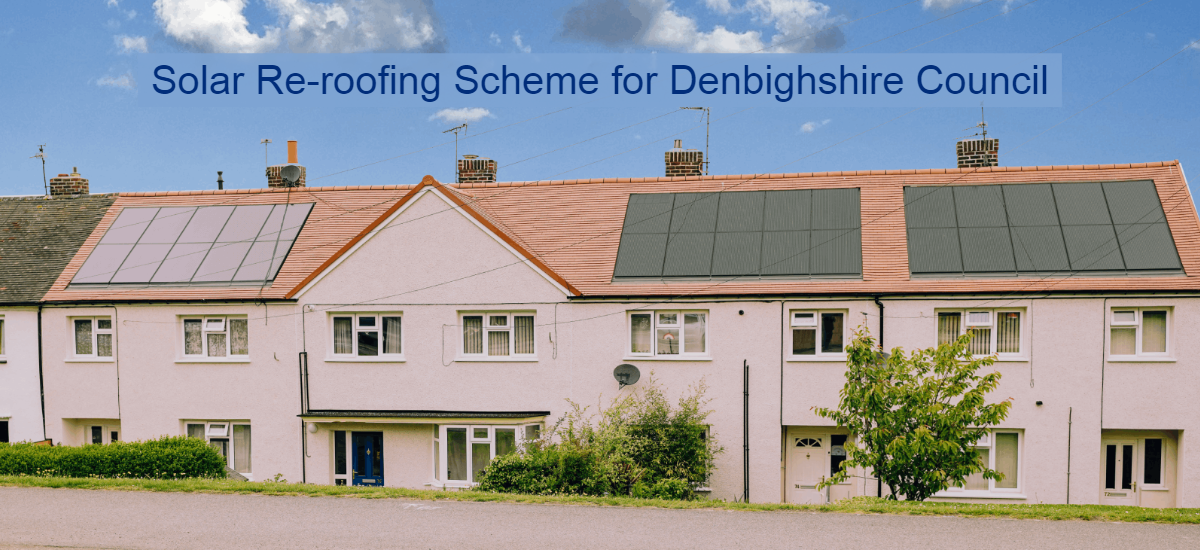Solar Re-roofing Scheme for Denbighshire Council