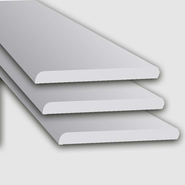 Picture of ARCHITRAVE PENCIL ROUND WHITE 60mm x 6mm x 5m