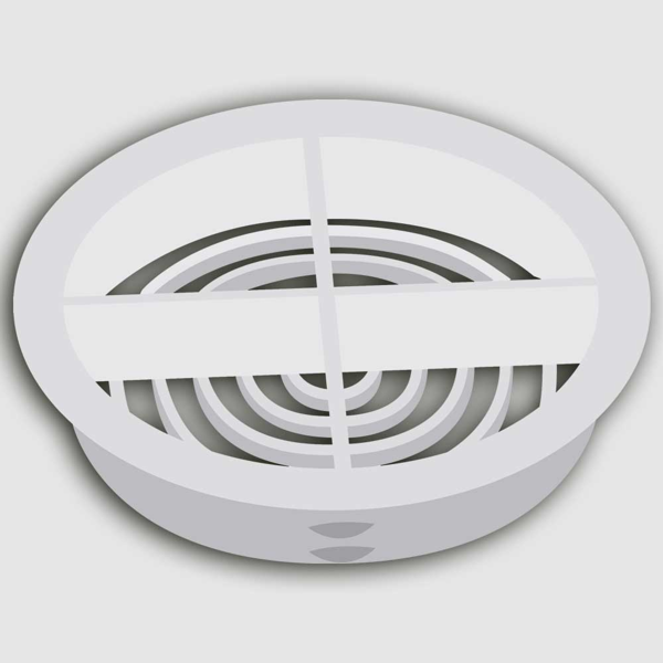 Picture of CIRCULAR SOFFIT VENT BLACK