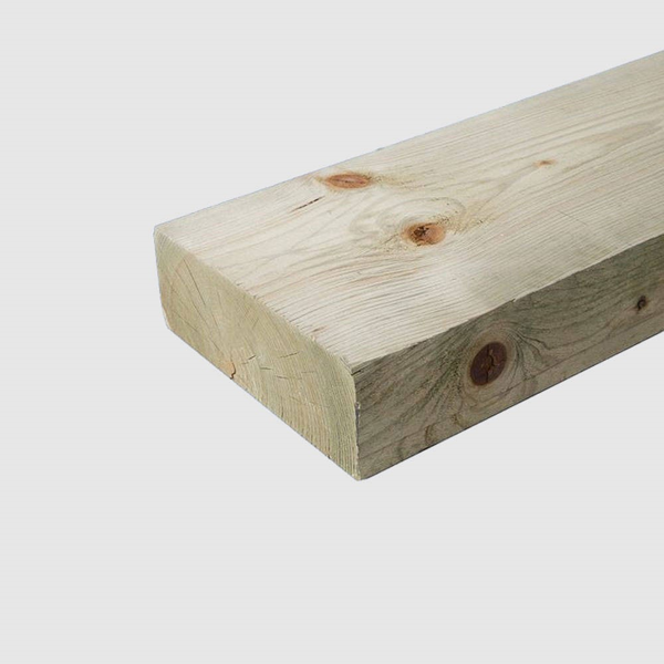 Picture of C24 TREATED CARCASSING TIMBER 100mm x 75mm x 4.m (4 x 3)
