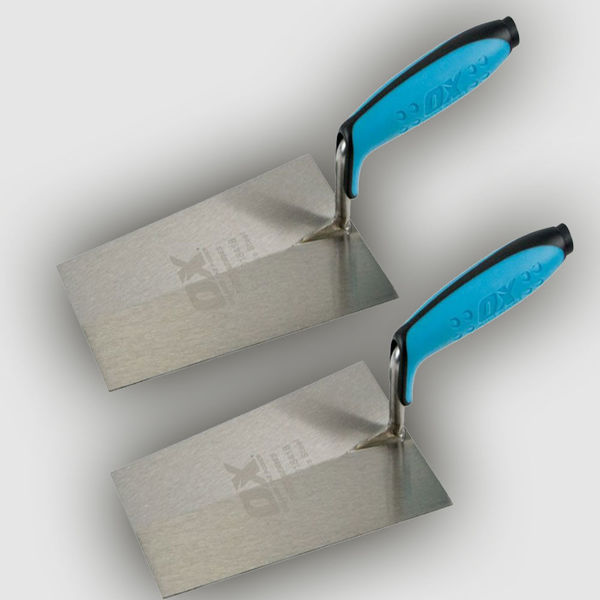 Picture of OX PRO STAINLESS STEEL 7/180mm BUCKET TROWEL
