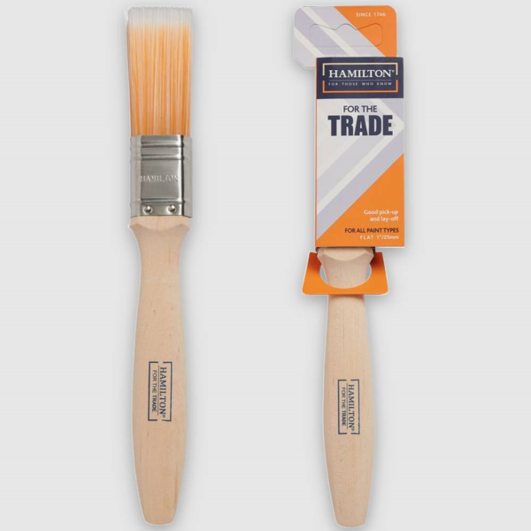 Picture of HAMILTON FOR THE TRADE FINE TIP FLAT BRUSH 1"