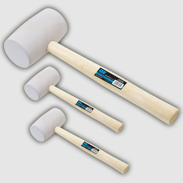 Picture of OX PRO WHITE RUBBER MALLET 32oz