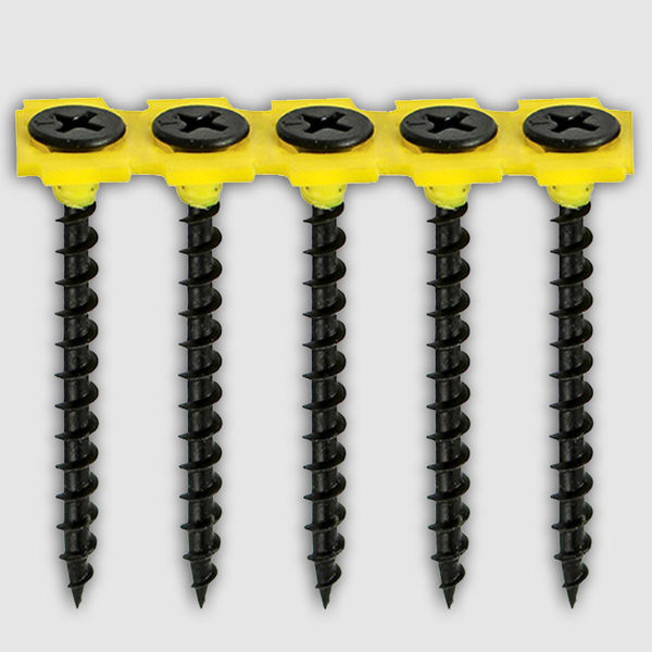 Picture of BLACK COLLATED DRYWALL SCREW 3.5mm x 25mm (1000)