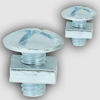 Box of 200 M6 x 20mm roofing bolt & square nuts	